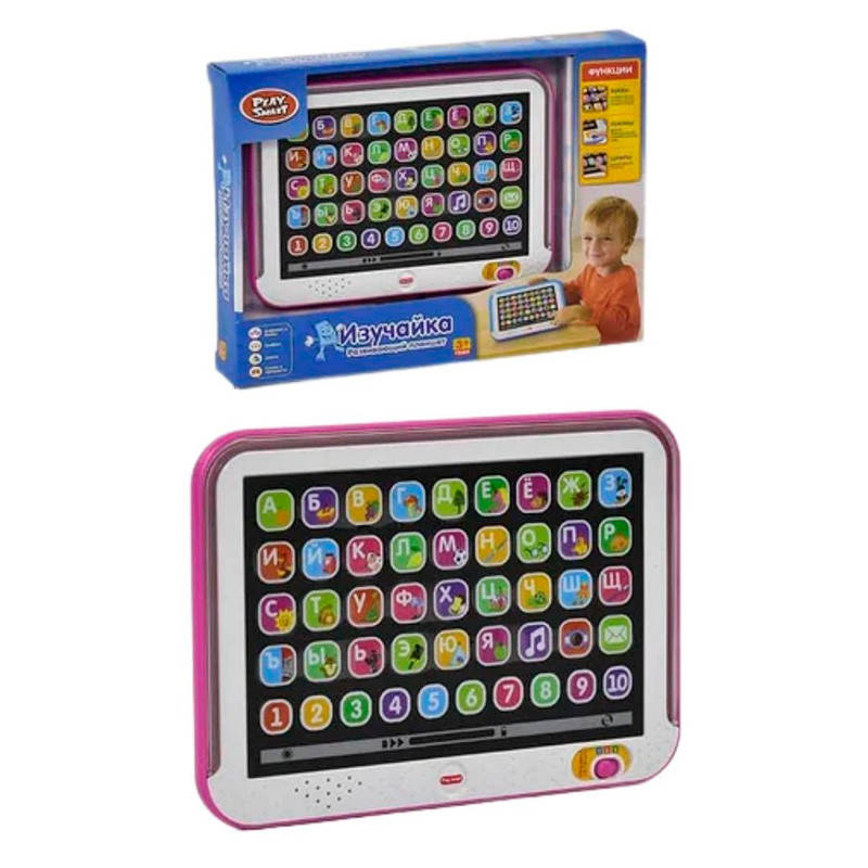 

Детский развивающий планшет 7508 B "Изучайка", Розовый