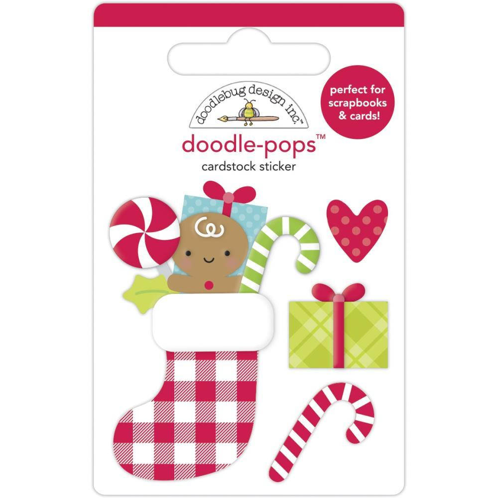 

Наклейка 3D - Stocking Stuffers - Doodlebug