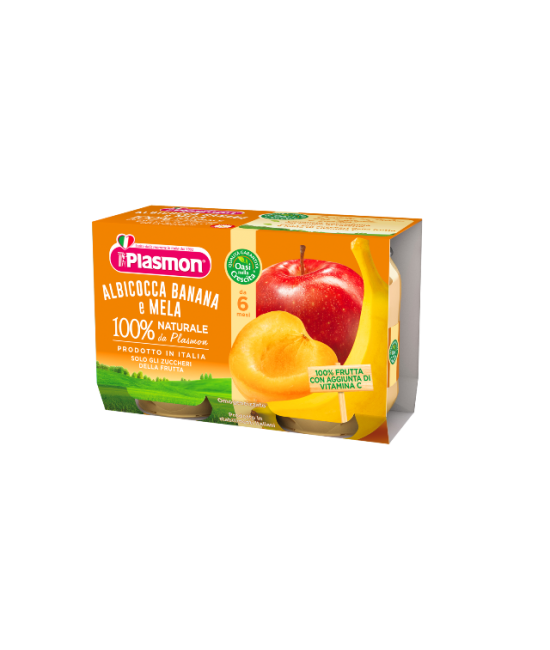 

Пюре Plasmon Albicoccca e Mela 3х80гр