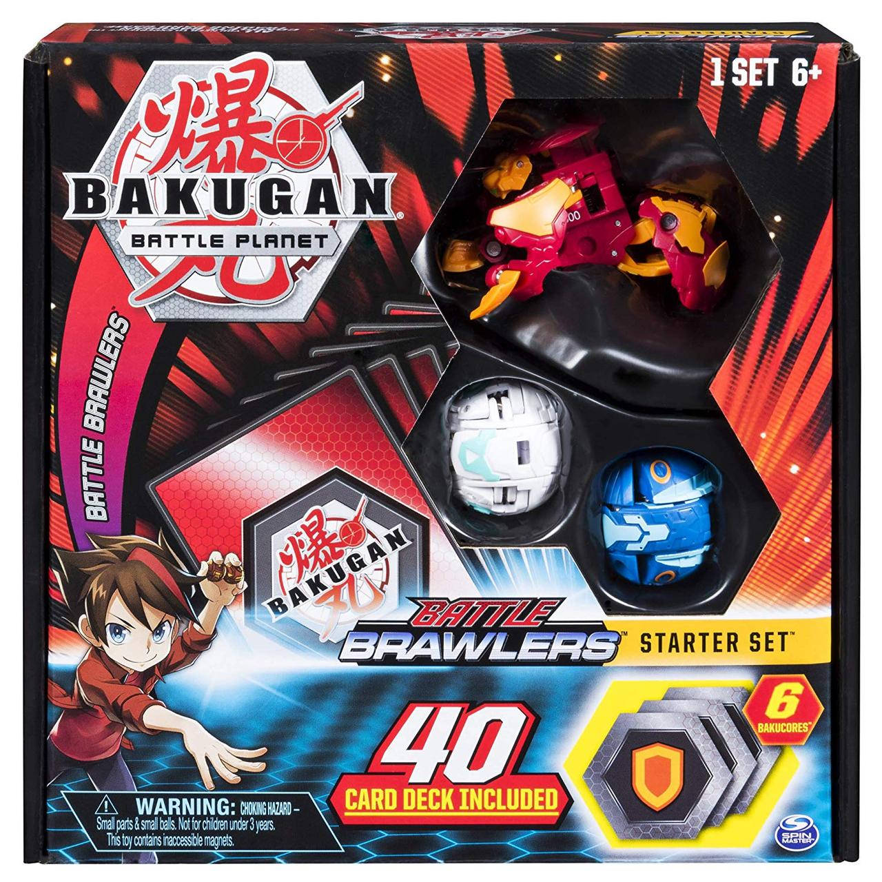 

Стартовый игровой набор из 3 Бакуган Bakugan Battle Starter Set Creatures, Pyrus Hydorous (20104008)
