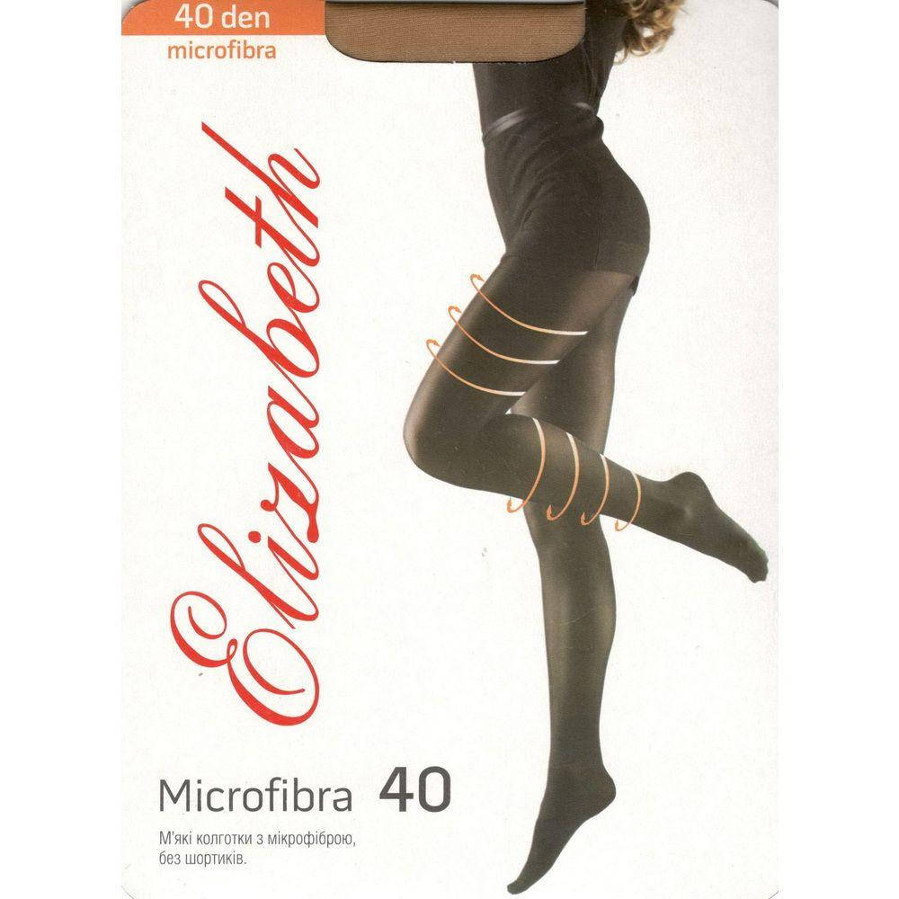 

Колготи жіночі ТМ ELIZABETH 40 DEN Microfibra (3, беж), Бежевый