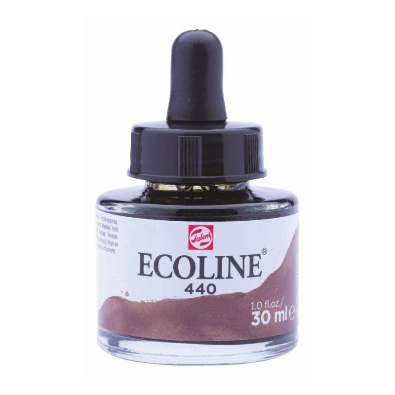

Краска акварельная жидкая Ecoline (440), Сепия темная, 30 мл, Royal Talens