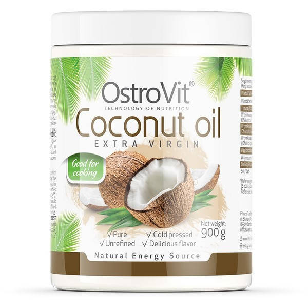 

Coconut Oil Extra Virgin (900 грамм)