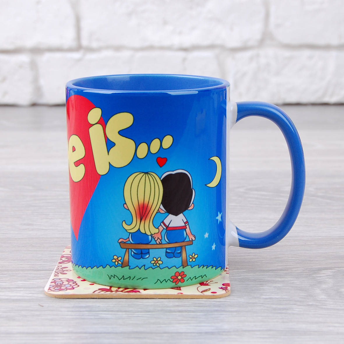 

Чашка "Love is...4" (Лав ис)