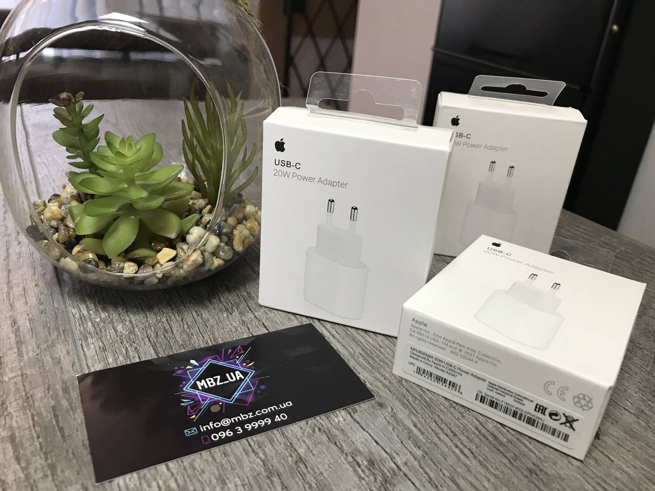

Швидка Зарядка, Адаптер Блок Apple iPhone Power Adapter USB-C 20W