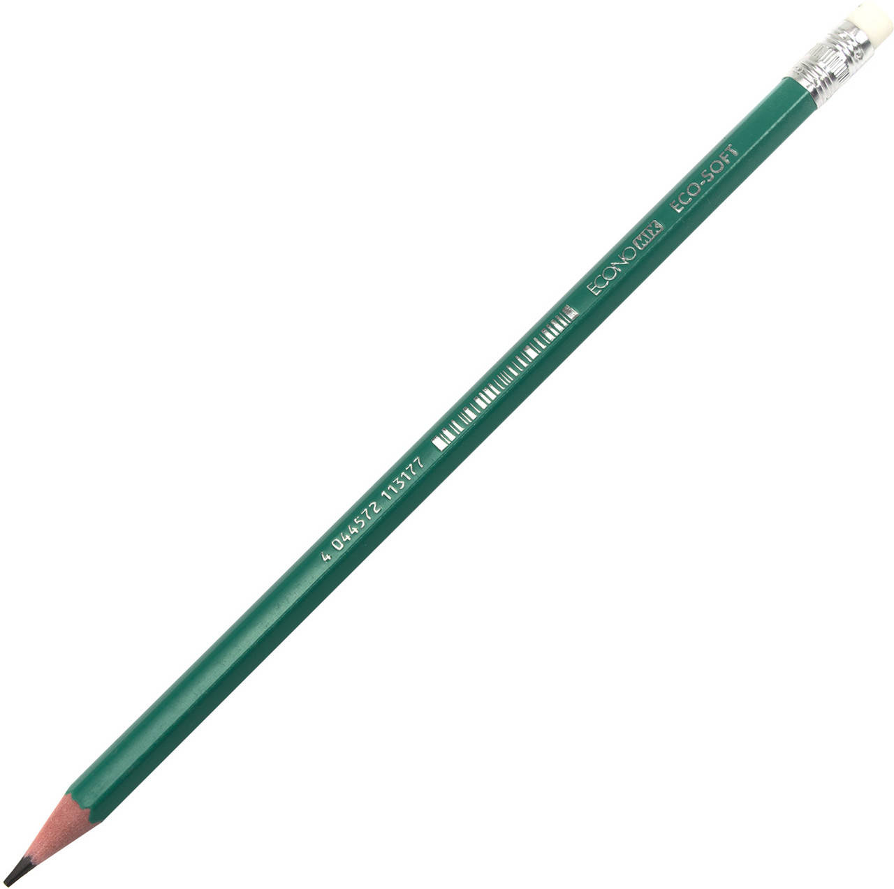 

Олівець гр. "Economix" №E11317-HB Eco-soft пласт. з гумкою(12)(144)(2880)
