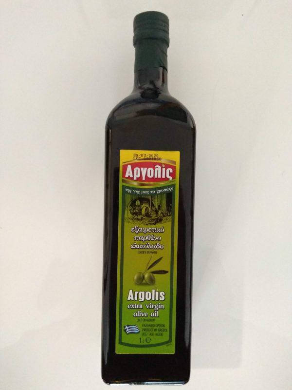 

УЦЕНКА! Масло оливковое Extra Virgin ARGOLIS - Екстра Вирджин - 1л (Греция) - ОРИГИНАЛ
