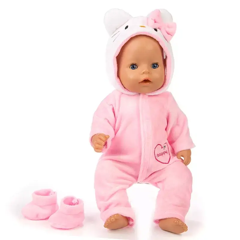 

Одежда для Baby Born Комплект Хеллоу Китти розовый для Беби Борн Беби Анабель 43 см