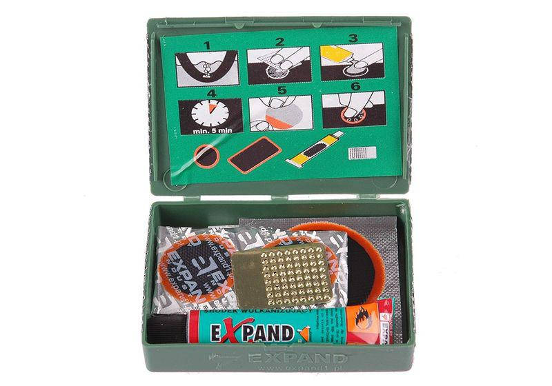 

Ремкомплект Expand Bar для камеры, заплаты и клей (AOG003)