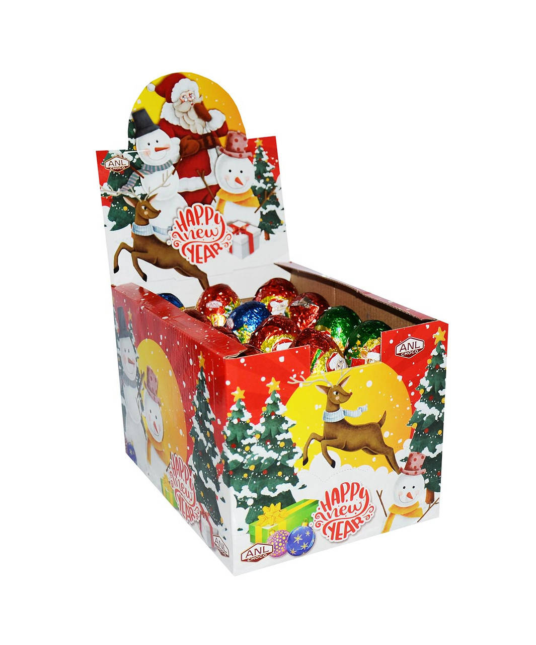 

Шоколадные яйца HAPPY NEW YEAR