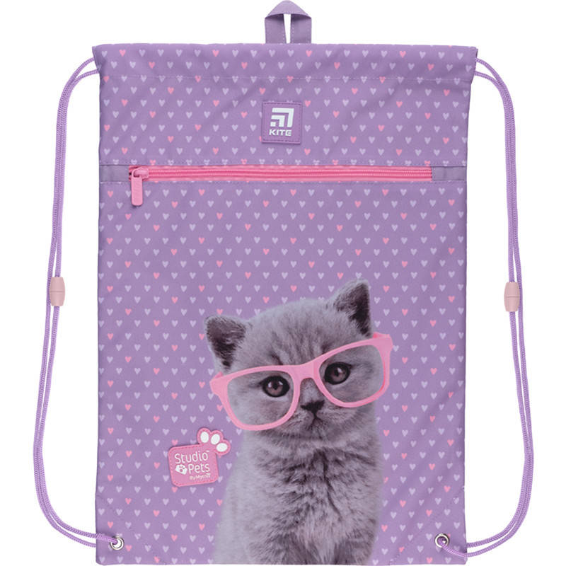 

Сумка для обуви с карманом Kite Education Studio Pets (SP22-601M-2)