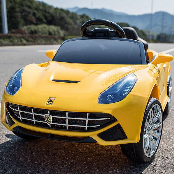 

Детский электромобиль Bambi M 3176EBLR Ferrari (2мотора25W, 2 аккум, МР3, USB), Желтый