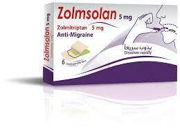 

Zolmsolan 5 mg anti-migraine Пластины от мигрени Египет Оригинал