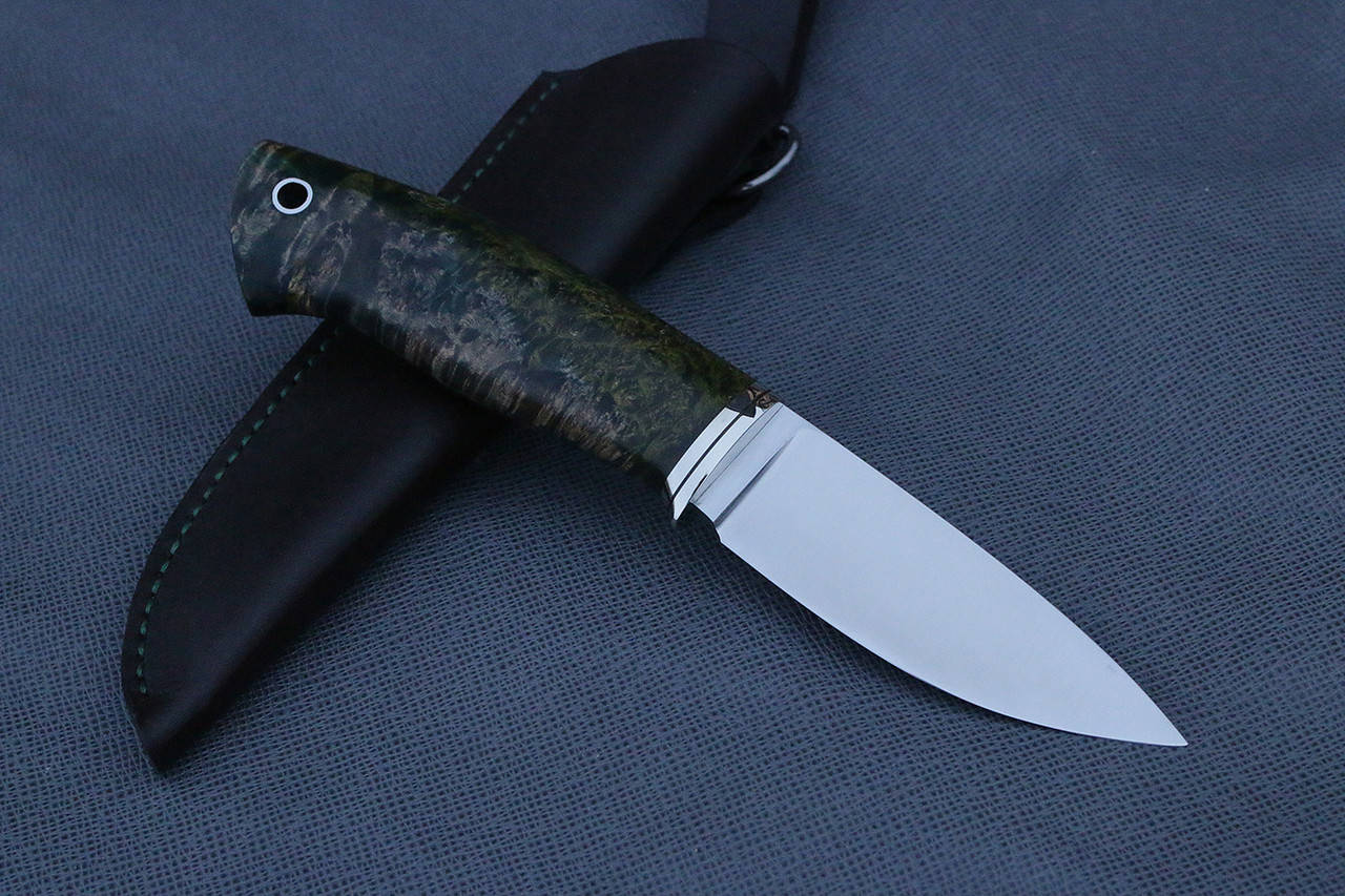 

Нож ручной работы "Малыш" из австрийской порошковой стали m390