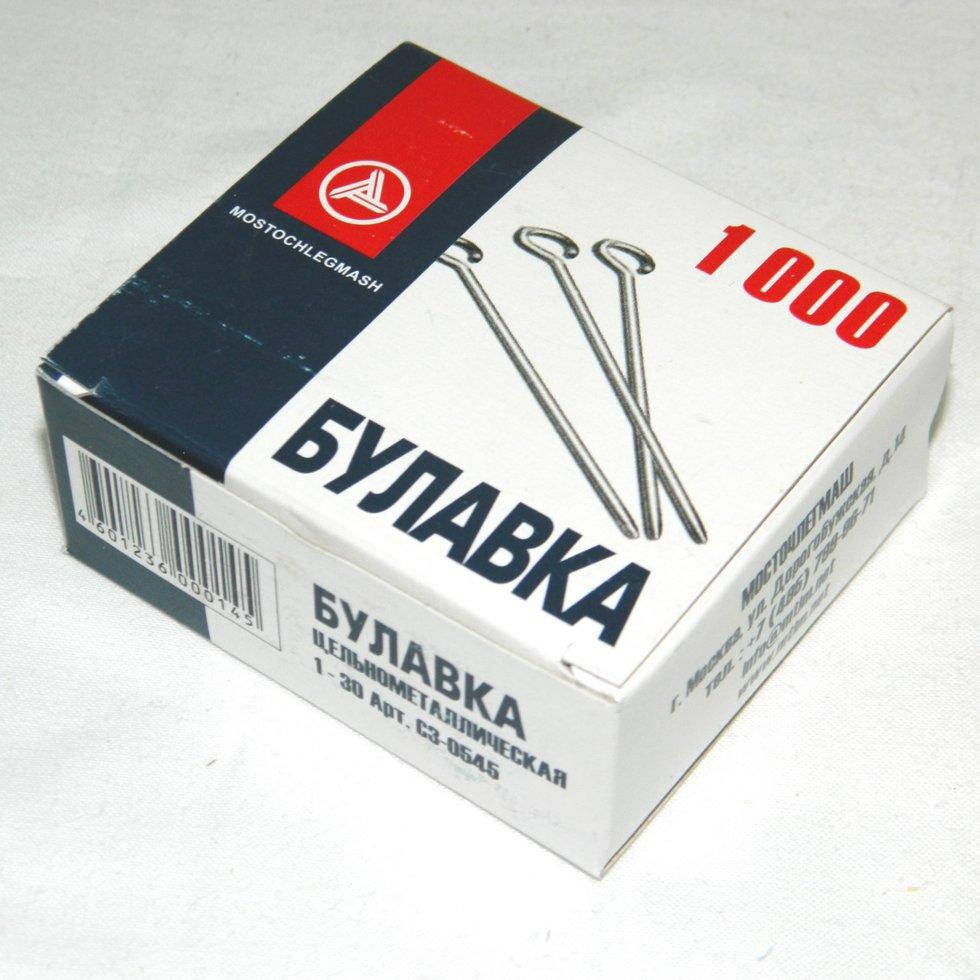 

Оригинал: Портновские швейные булавки МОСТОЧЛЕГМАШ, 1000шт (СИНДТЕКС-0244)