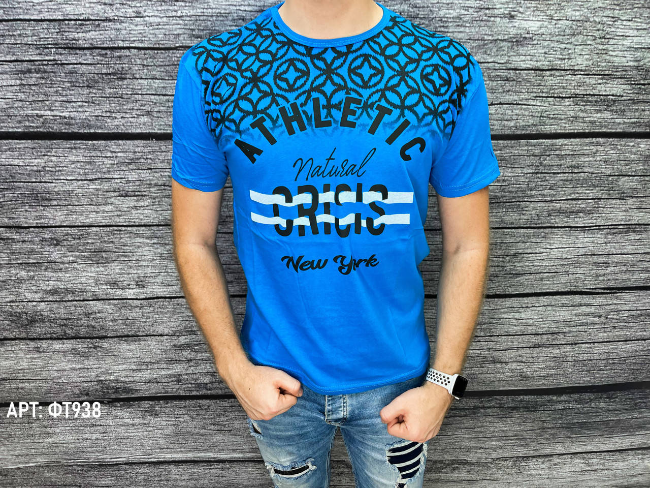 

Мужская футболка. Размеры: M, L, 2XL (маломерят на размер)