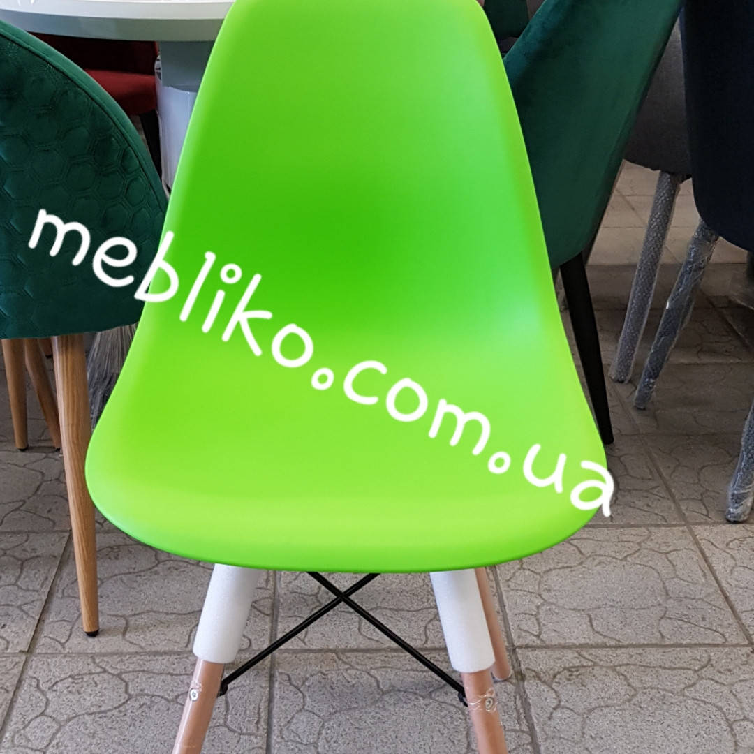 

Обеденный стул AC-016W (Eames Chair) зеленый пластик