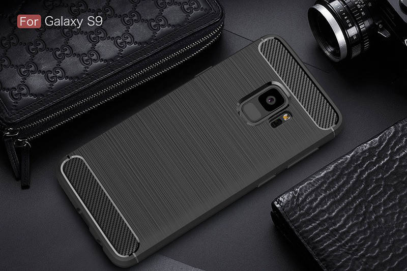 

TPU чехол накладка Urban для Samsung Galaxy S9 (4 цвета) чёрный