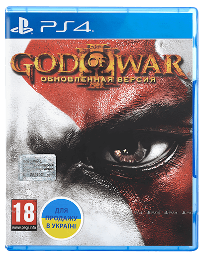 

Игра God of War III Remastered Русская Версия Sony PlayStation 4 Б/У