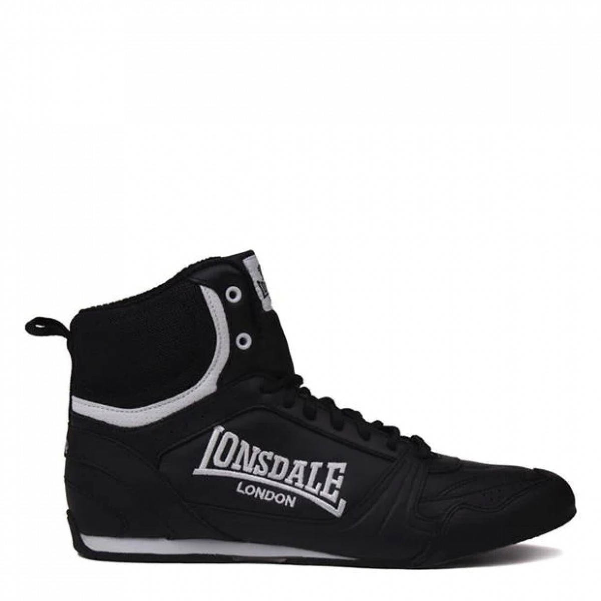 

Боксерки Lonsdale Boxing Black/White - Оригинал