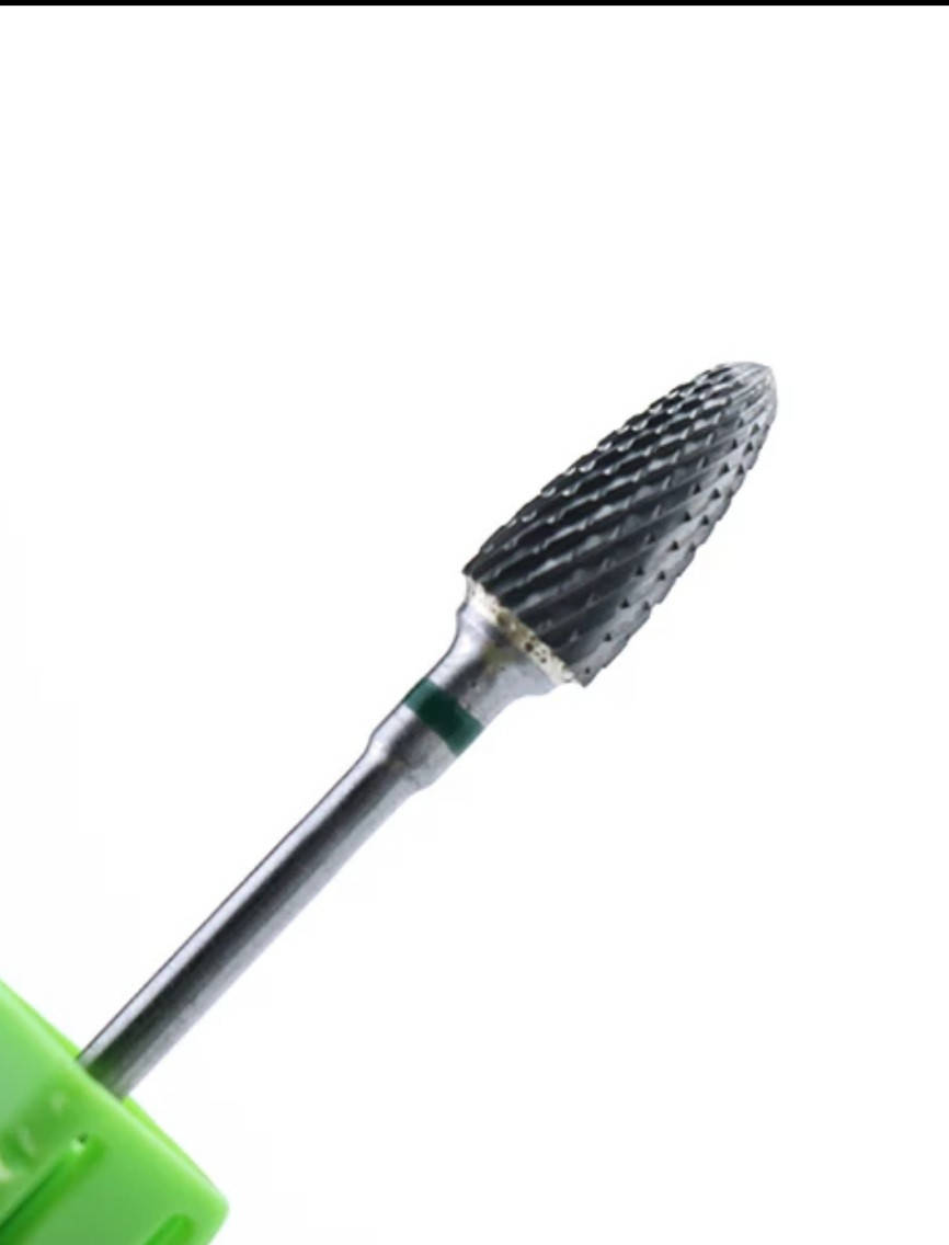 

Фреза твердосплавная "Кукуруза" крупная, Зелёный