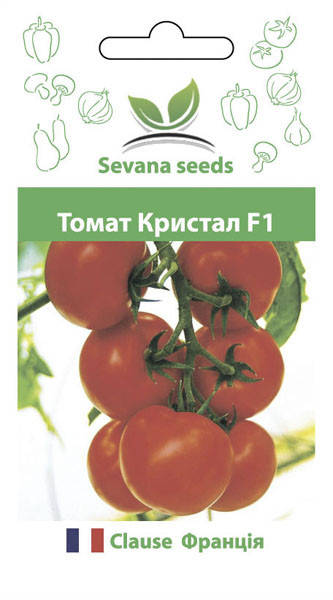 

Семена томата Кристал F1 10 шт. индетерминантный Clause
