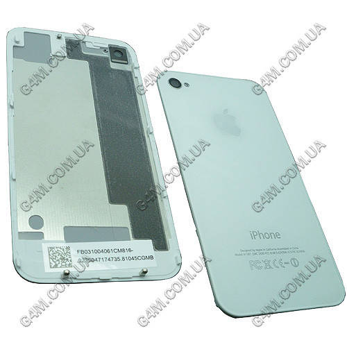 

Задняя крышка Apple iPhone 4S белая, Белый
