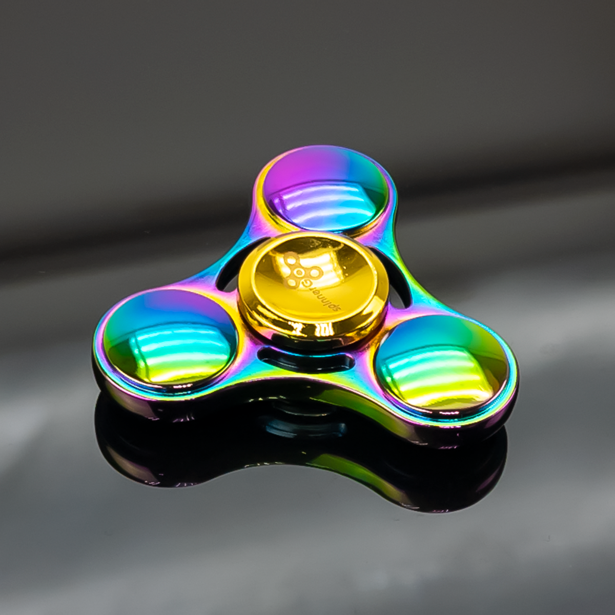 

Металлический спиннер Spinner Go | Спиннер с подшипниками Premium Хамелеон
