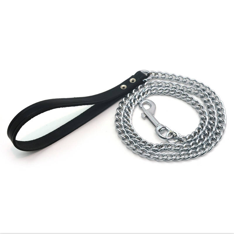 

Поводок-цепь для собак хром ПЛ 3,0 мм 120 см