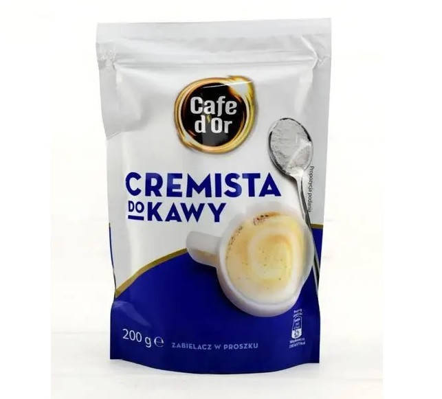 

Сливки Сухие Cafe D'Or Cremista do Kawy Осветлитель для Кофе 200 г Польша