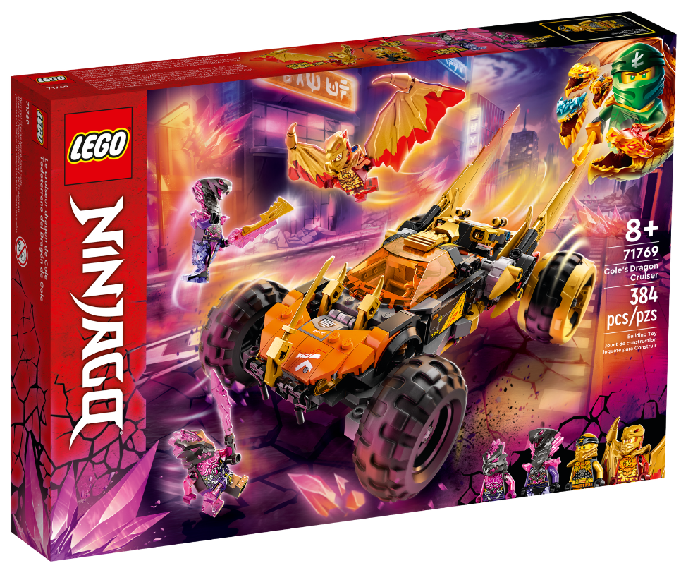 

Конструктор Lego Ninjago Крейсер Дракона Коула 384 детали (71769)