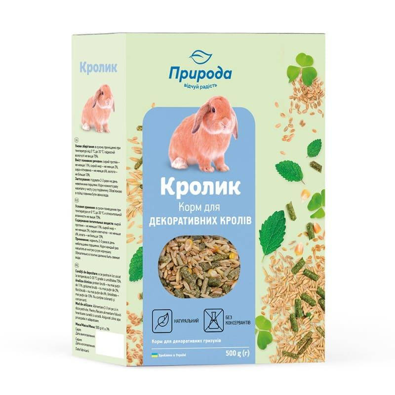 

ТМ Природа Корм Кролик для кроликов 500 г