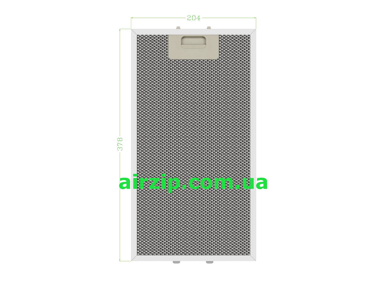 

Фильтр жировой для вытяжки 204 x 378 mm