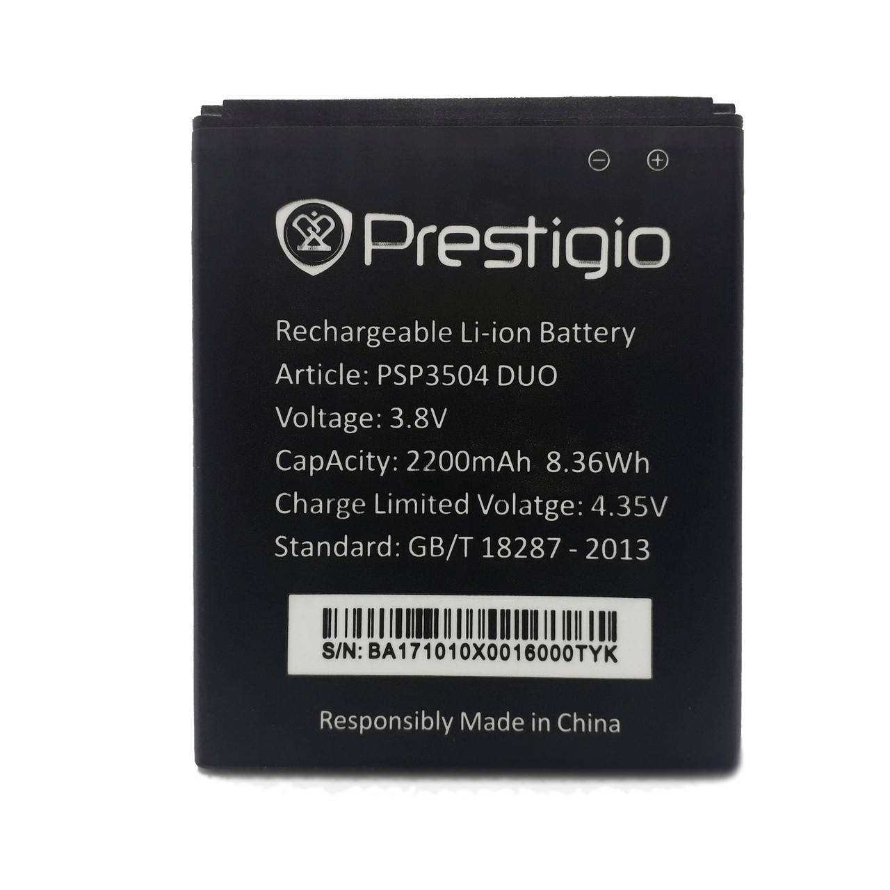 

Аккумулятор для Prestigio PSP3504 Muze C3 2200mAh Оригинал