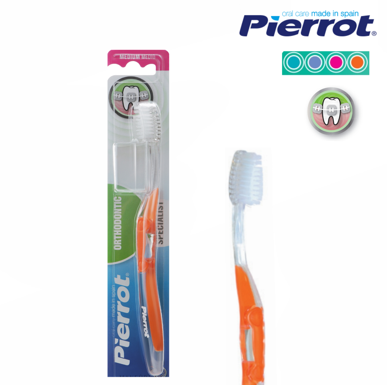 

Зубная щекта для брекетов Pierrot Orthodontic Специалист 1 шт