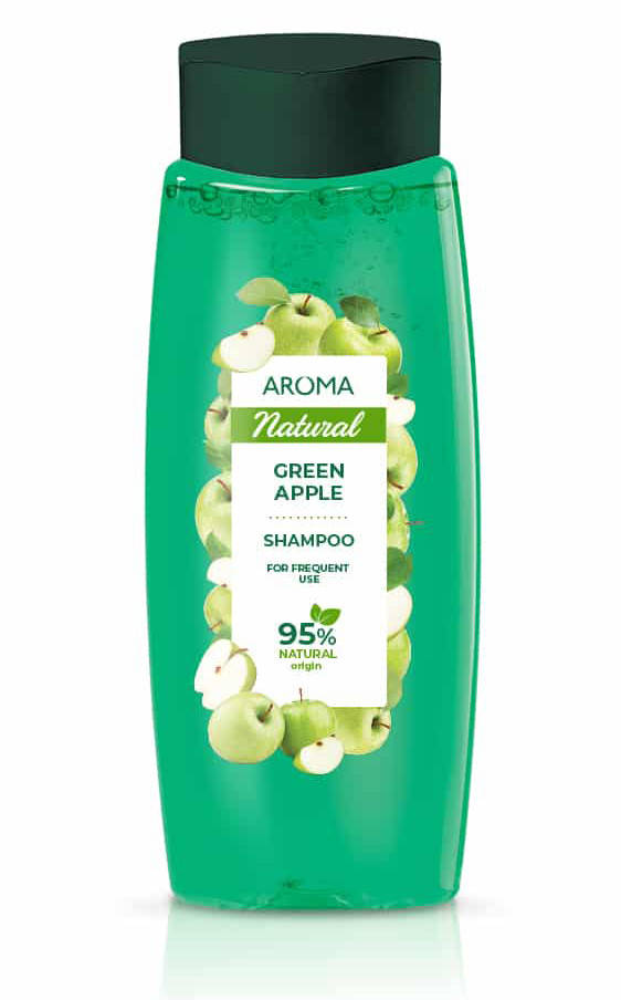 

Шампунь для волос Aroma Natural Зеленое яблоко 400мл