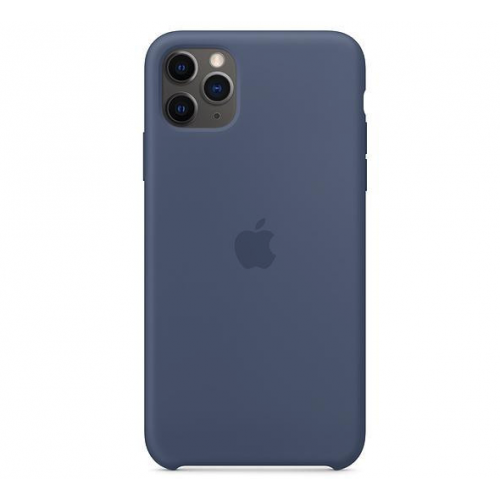 

Оригинальный защитный чехол Apple iPhone 11 Pro Max Silicone Case - Alaskan Blue (MX032), Синий