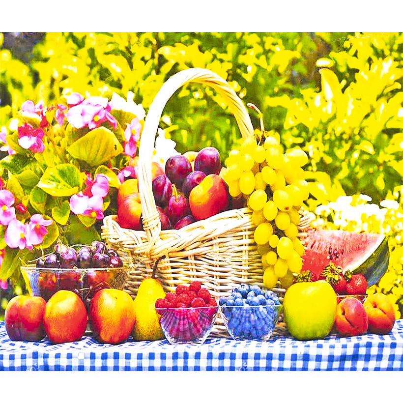 

Алмазная мозаика 30х40 см DIY День урожая (SM 74953)