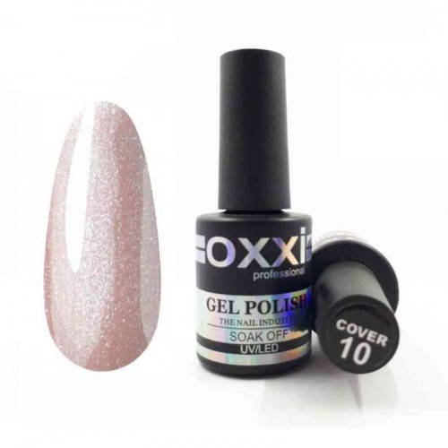 

База камуфлирующая Oxxi Professional №10 персиковая с шиммером, 10 мл