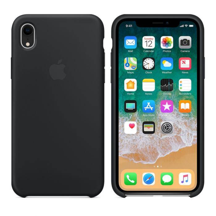 

Чехол Apple Silicone Case iPhone XR Black, Черный