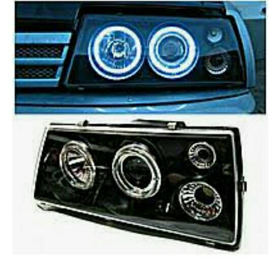 

ФАРЫ ВАЗ 2108-2109-21099 С ЛИНЗАМИ И СВЕТОДИОДНОЙ ПОДСВЕТКОЙ