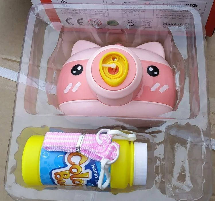 

Детский фотоаппарат для мыльных пузырей BUBBLE CAMERA, генератор пузырей