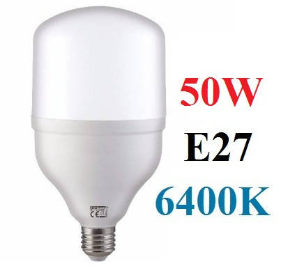 

Светодиодная лампа 50W Е27 6400K промышленная HOROZ LED