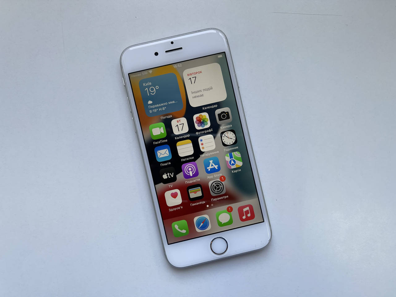

Apple iPhone 6s 32Gb Silver Neverlock Оригінал!, Серебристый