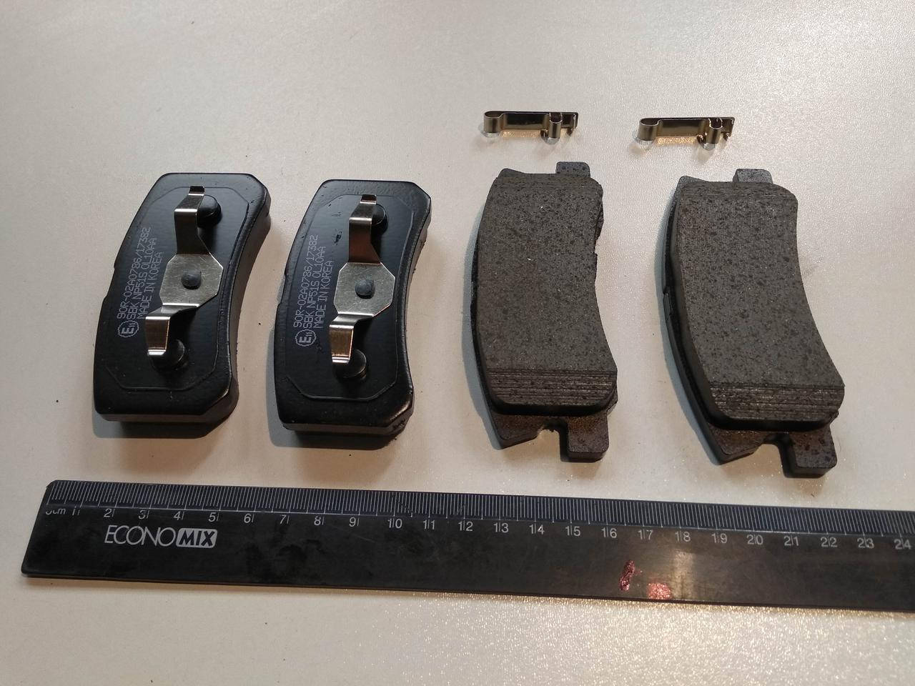 

Колодки задние тормозные Lancer X/Outlander XL, Hi-Q (SP2076)