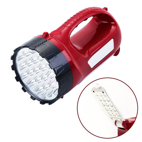

Аккумуляторный фонарь Yajia YJ-820 TP, 19+15LED 20см