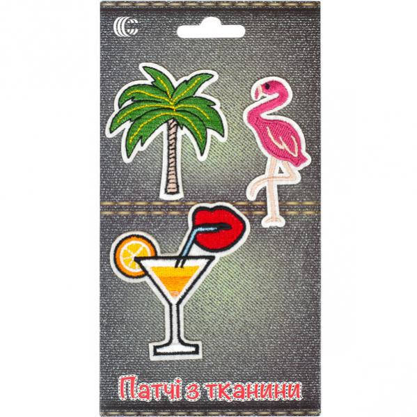 

3шт Термонаклейки на одежду, текстиль, набор № 5