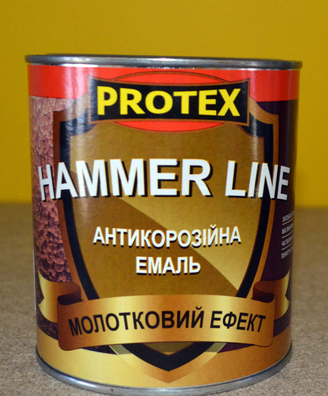 

Краска эмаль с молотковым эффектом Hammer Line Protex (0,75 кг)