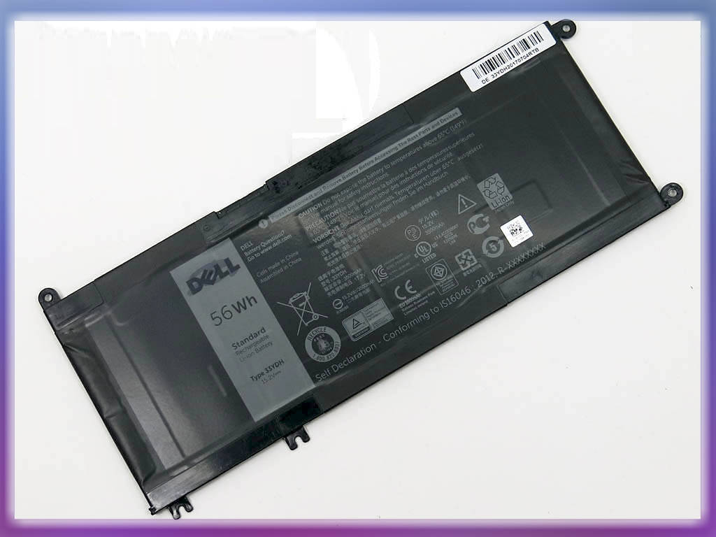 

Батарея 33YDH для Dell Inspiron 15 7577 Series (15.2V 56Wh 3500mAh).