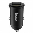 

Aвтомобільний зарядний пристрій Hoco Z30 3.1A 2 USB Black